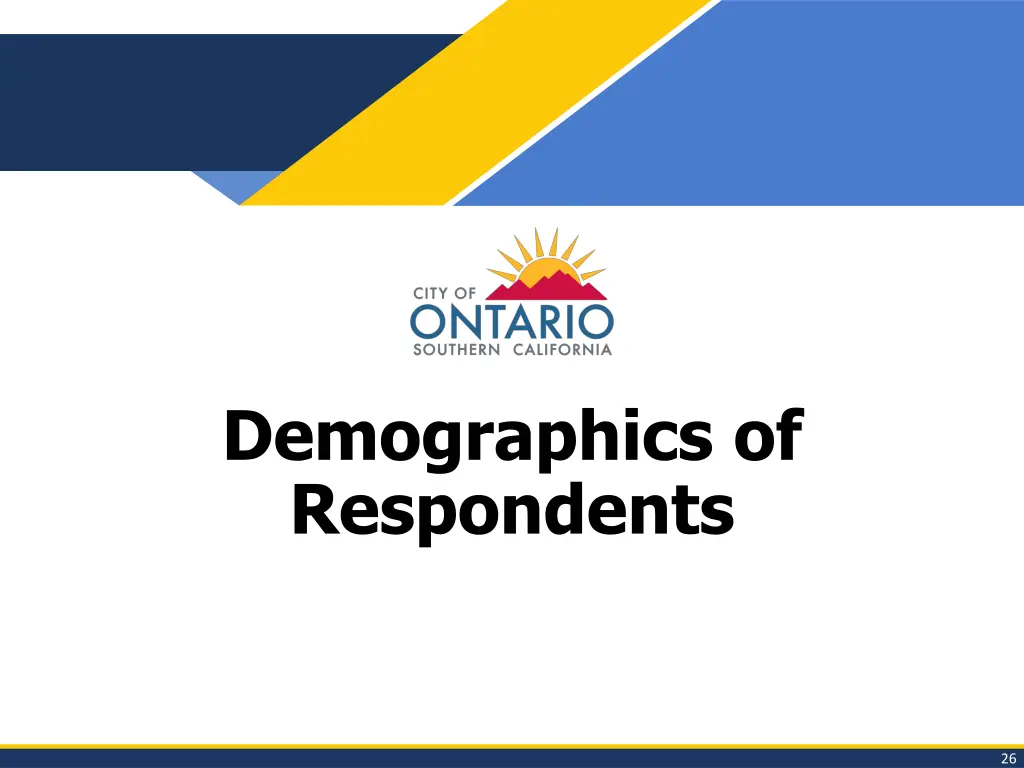 demographics of respondents