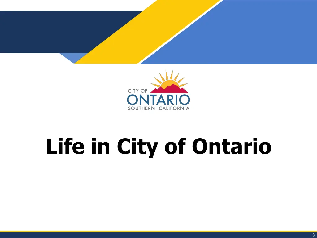 life in city of ontario