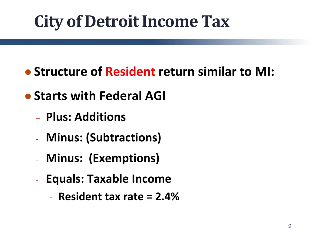 city of detroit income tax