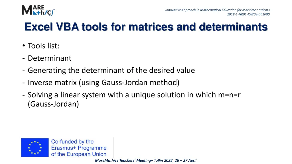 innovative approach in mathematical education 1