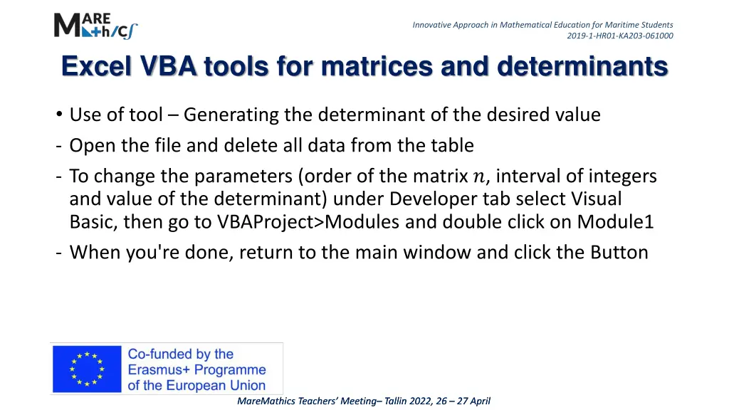 innovative approach in mathematical education 19