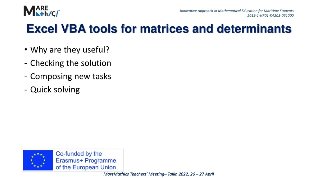 innovative approach in mathematical education 3