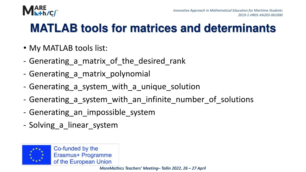 innovative approach in mathematical education 31