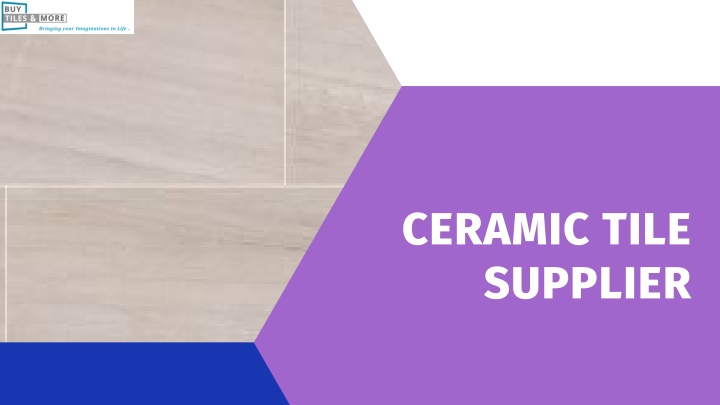 ceramic tile supplier