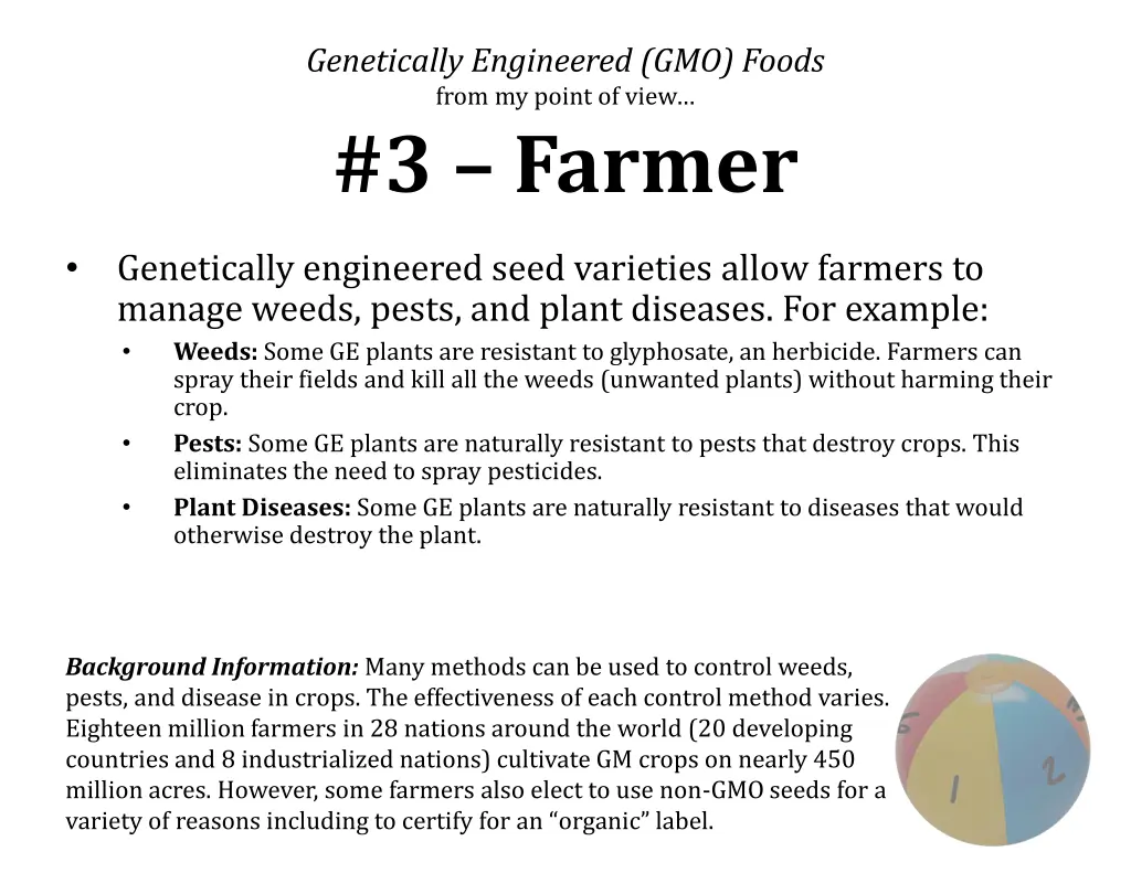 genetically engineered gmo foods from my point 2