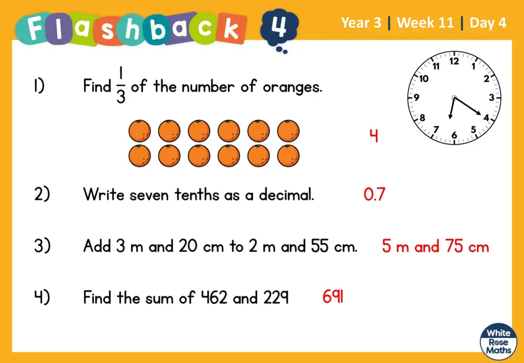 year 3 week 11 day 4