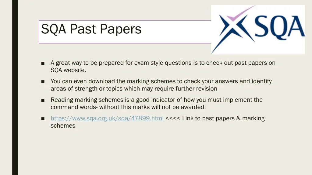 sqa past papers