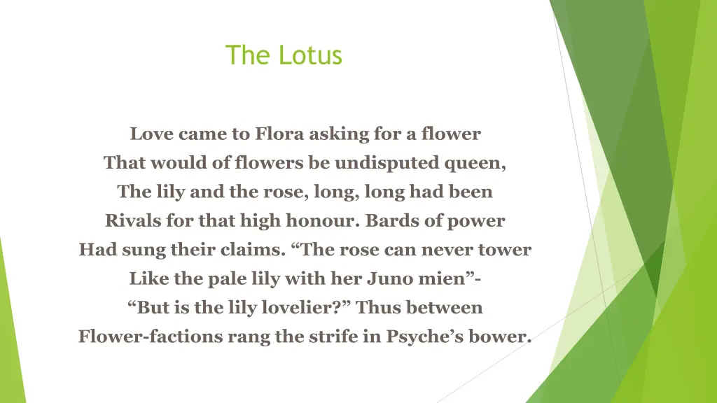 the lotus 1