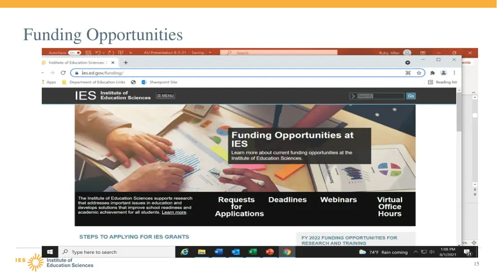 funding opportunities