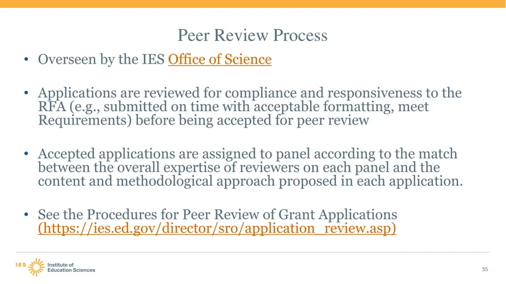 peer review process