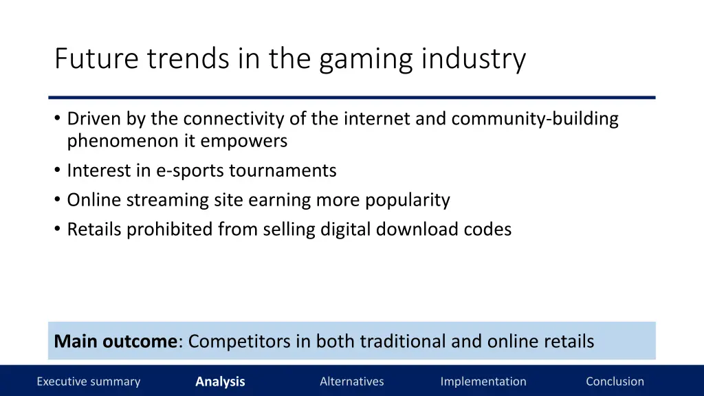 future trends in the gaming industry