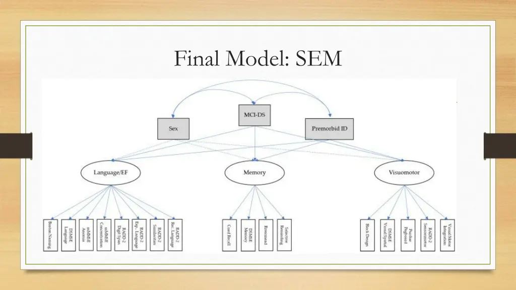 final model sem