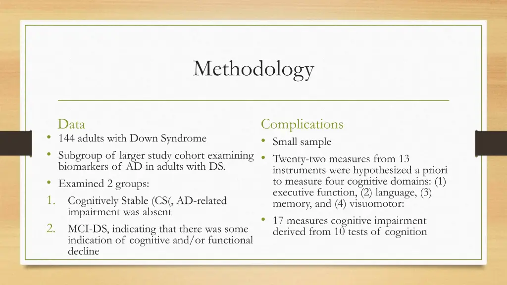 methodology 2