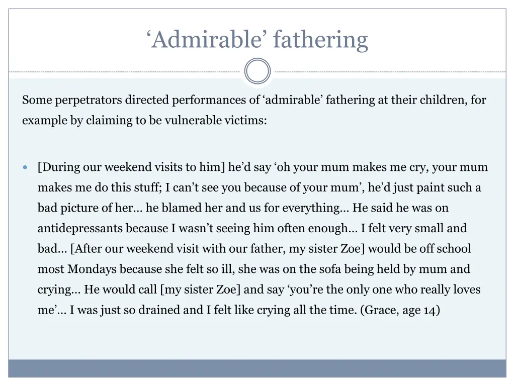 admirable fathering 2