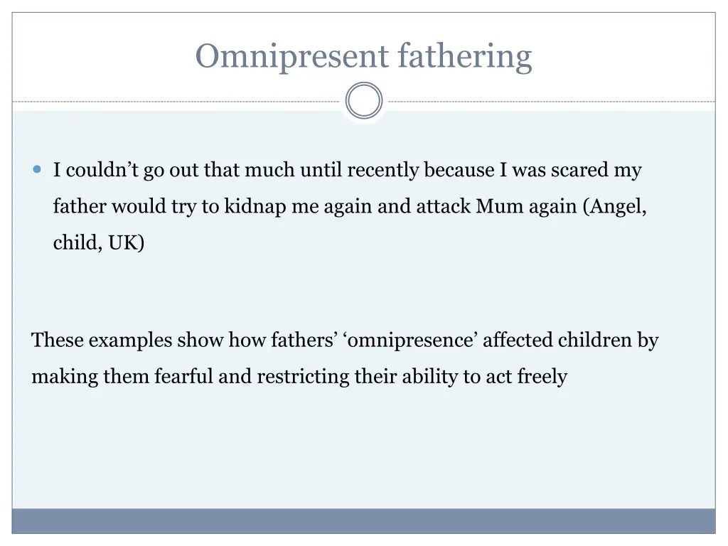 omnipresent fathering 2