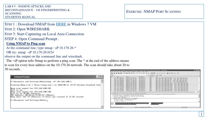 lab 5 passive attacks and reconnaissance