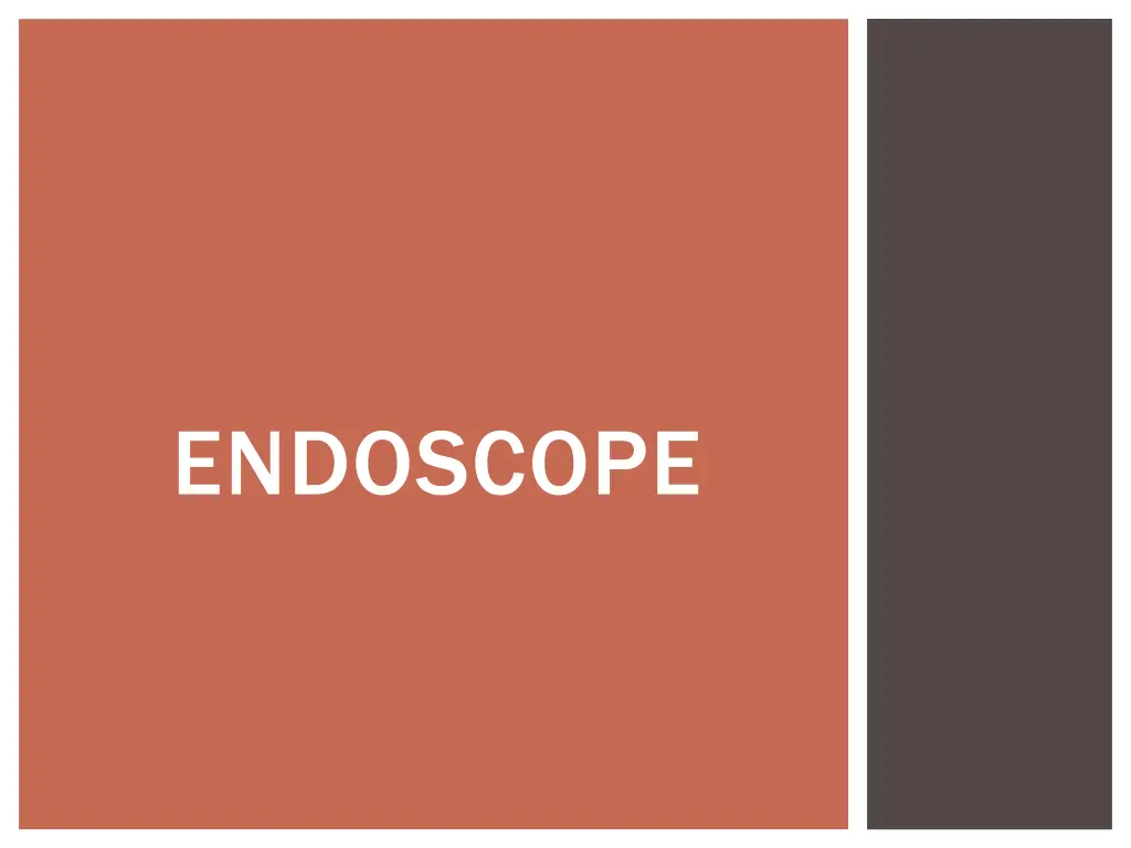 endoscope