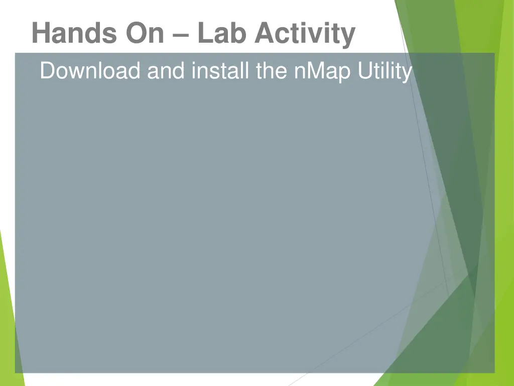 hands on lab activity download and install