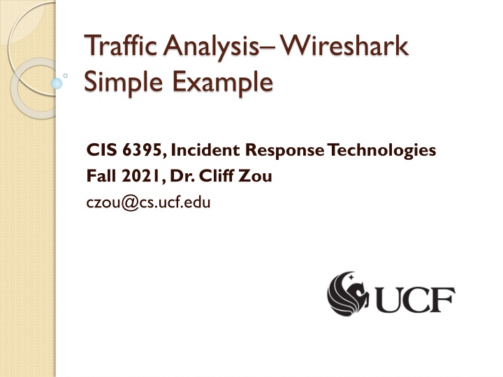 traffic analysis wireshark simple example