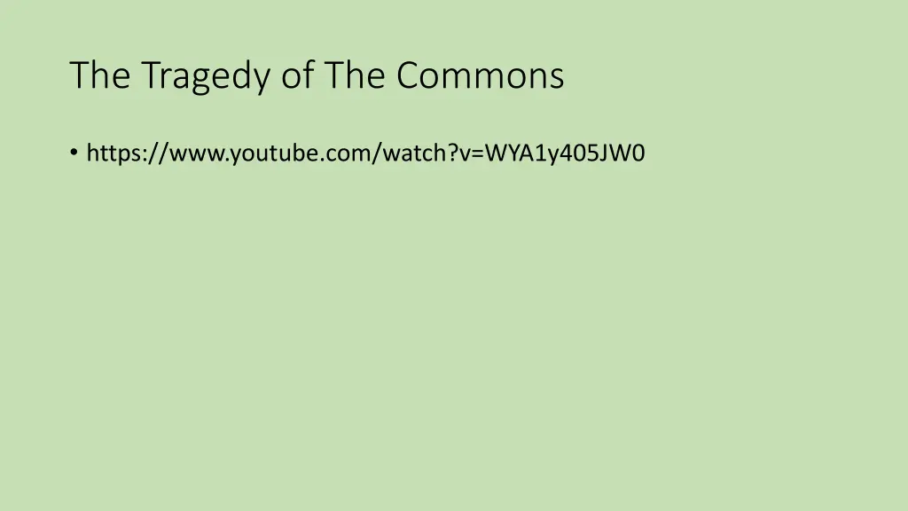 the tragedy of the commons 4