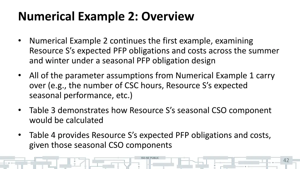 numerical example 2 overview