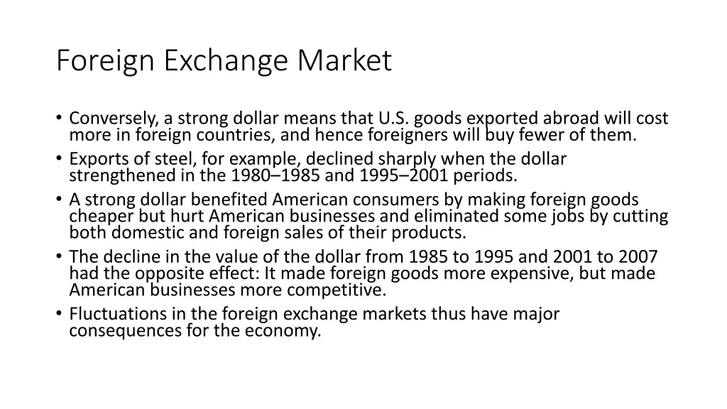 foreign exchange market 2