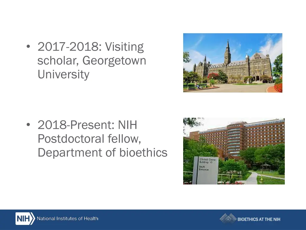 2017 2018 visiting scholar georgetown university