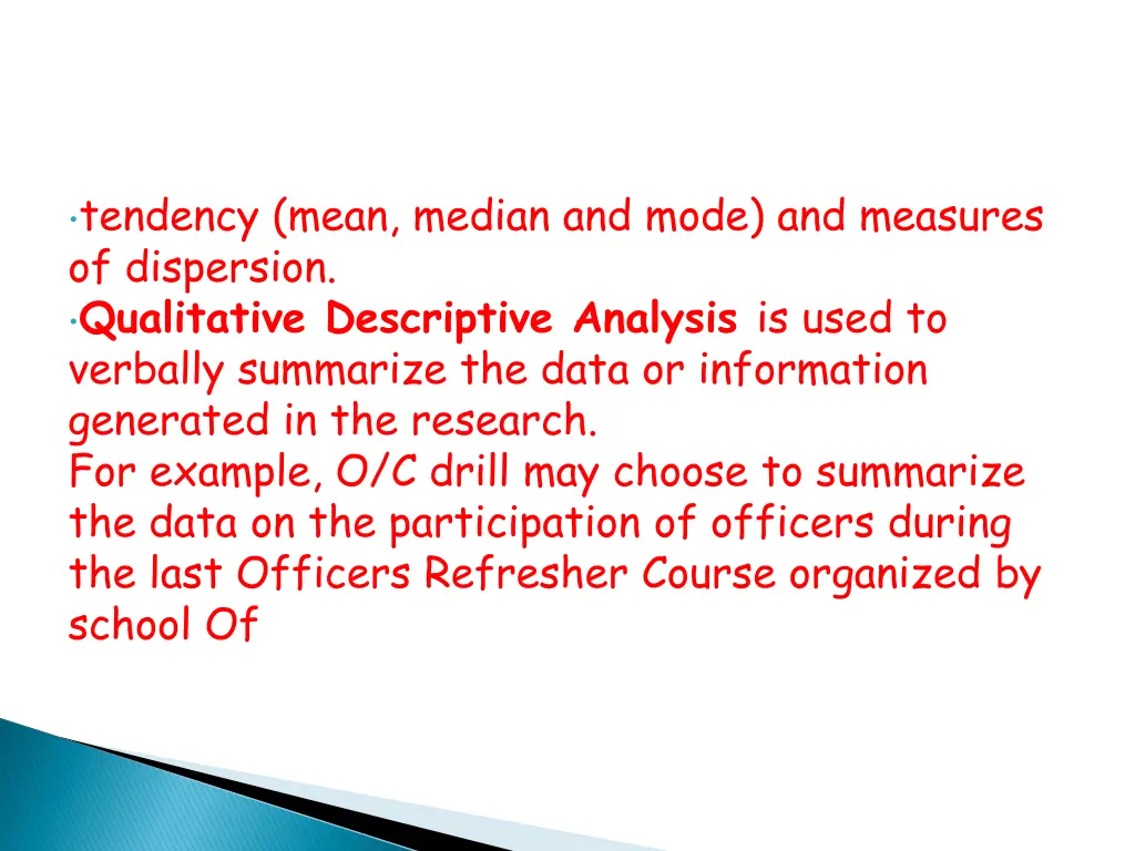 tendency mean median and mode and measures