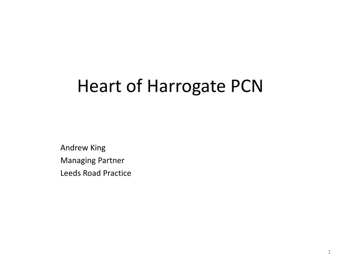 heart of harrogate pcn