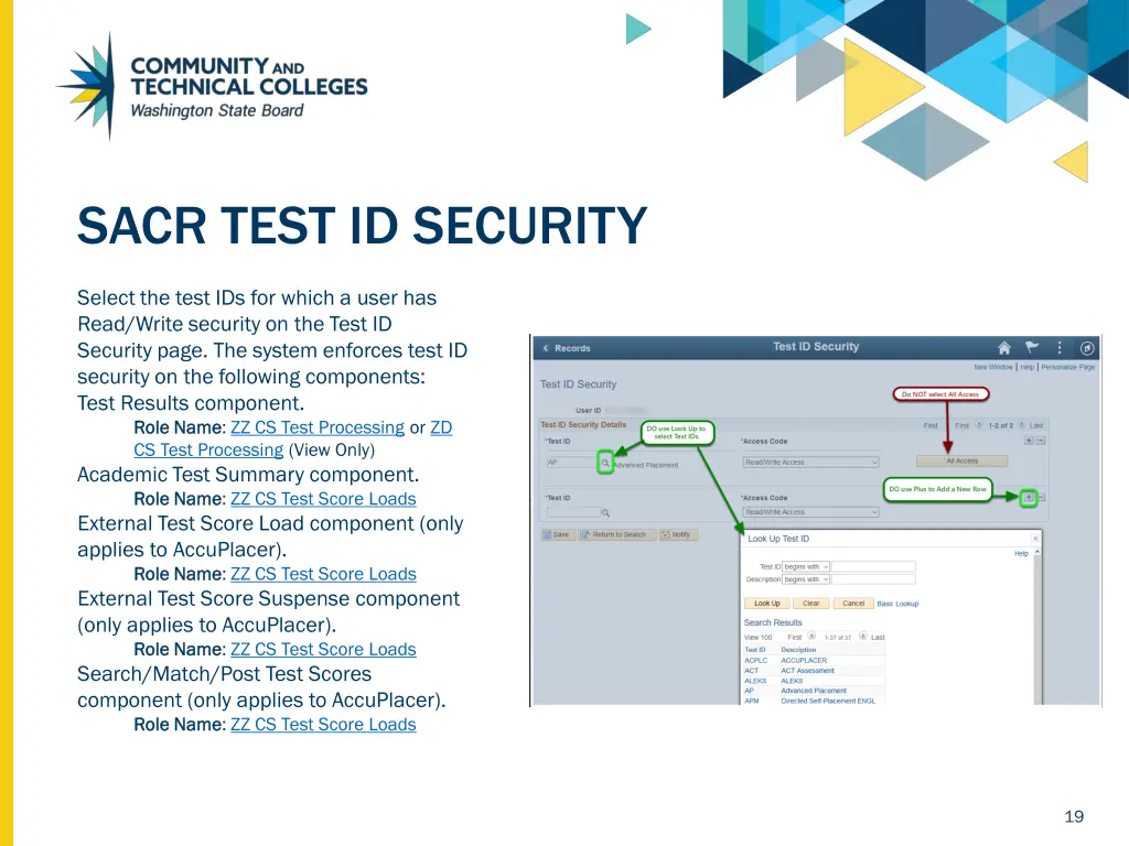 sacr test id security 1