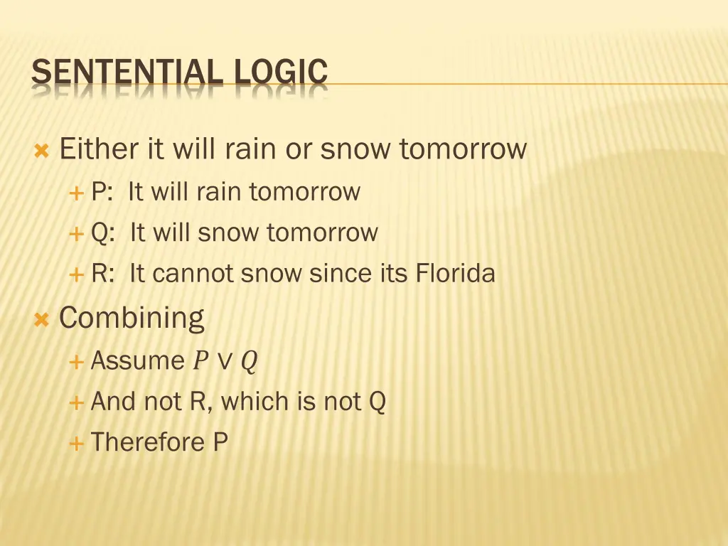 sentential logic 1