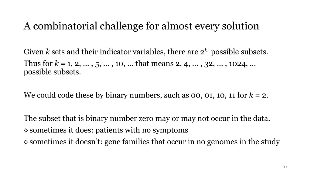 a combinatorial challenge for almost every