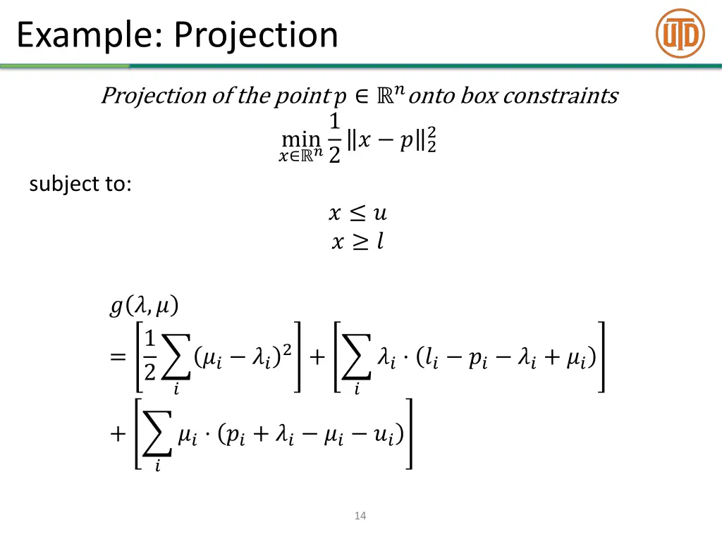 example projection 3