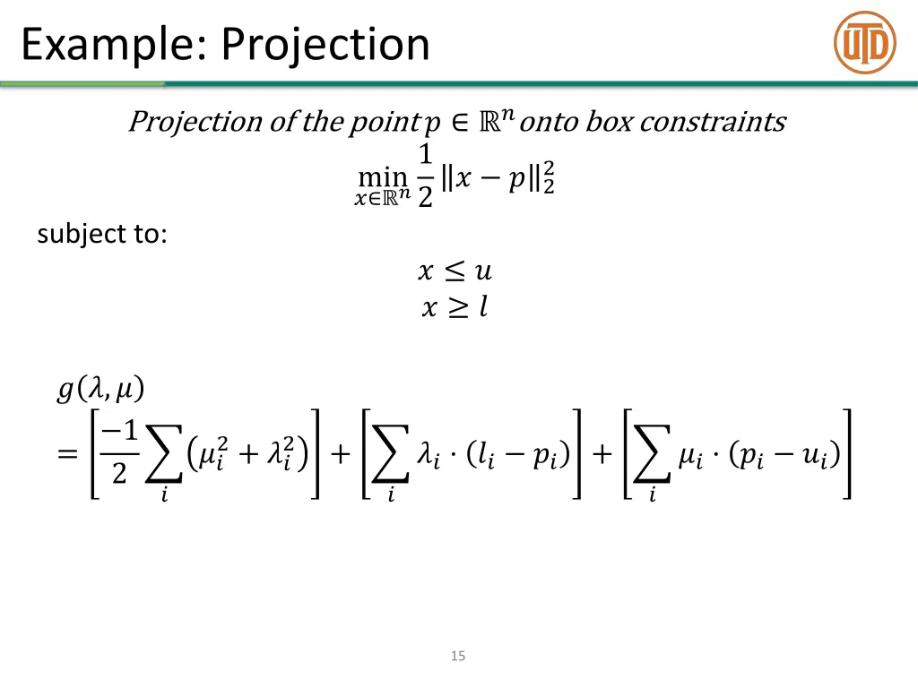 example projection 4