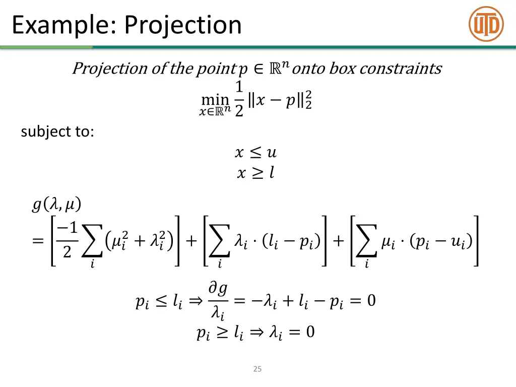 example projection 7