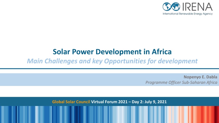 solar power development in africa main challenges