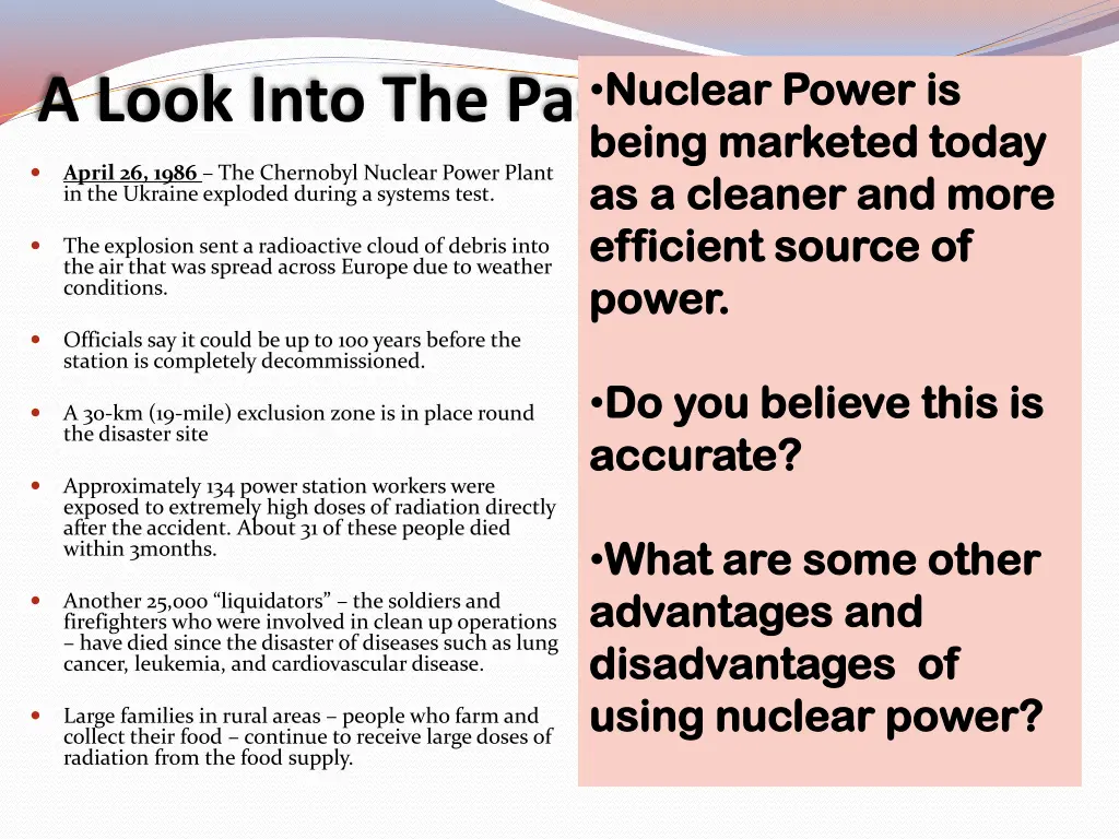 nuclear power is nuclear power is being marketed