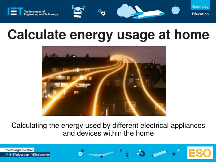 calculate energy usage at home