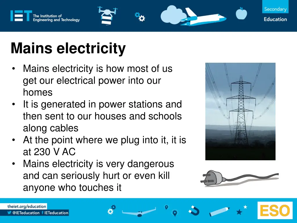 mains electricity