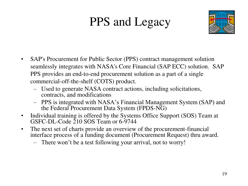 pps and legacy