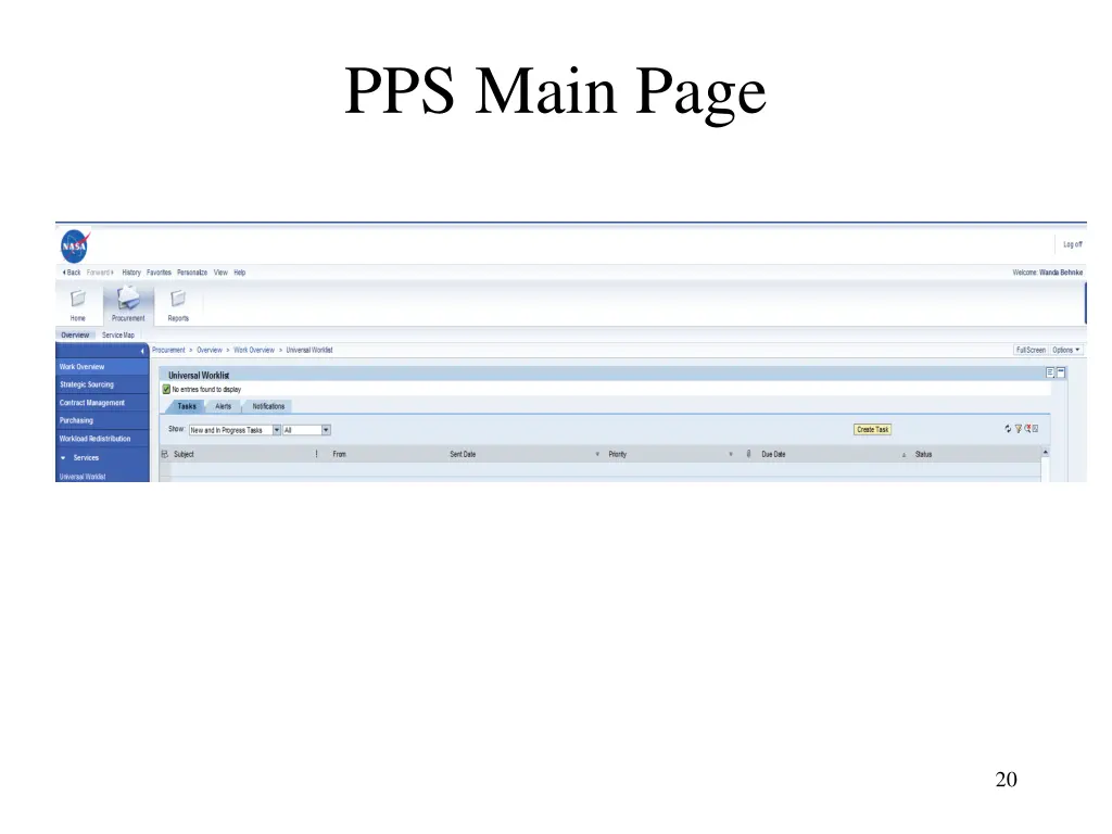 pps main page