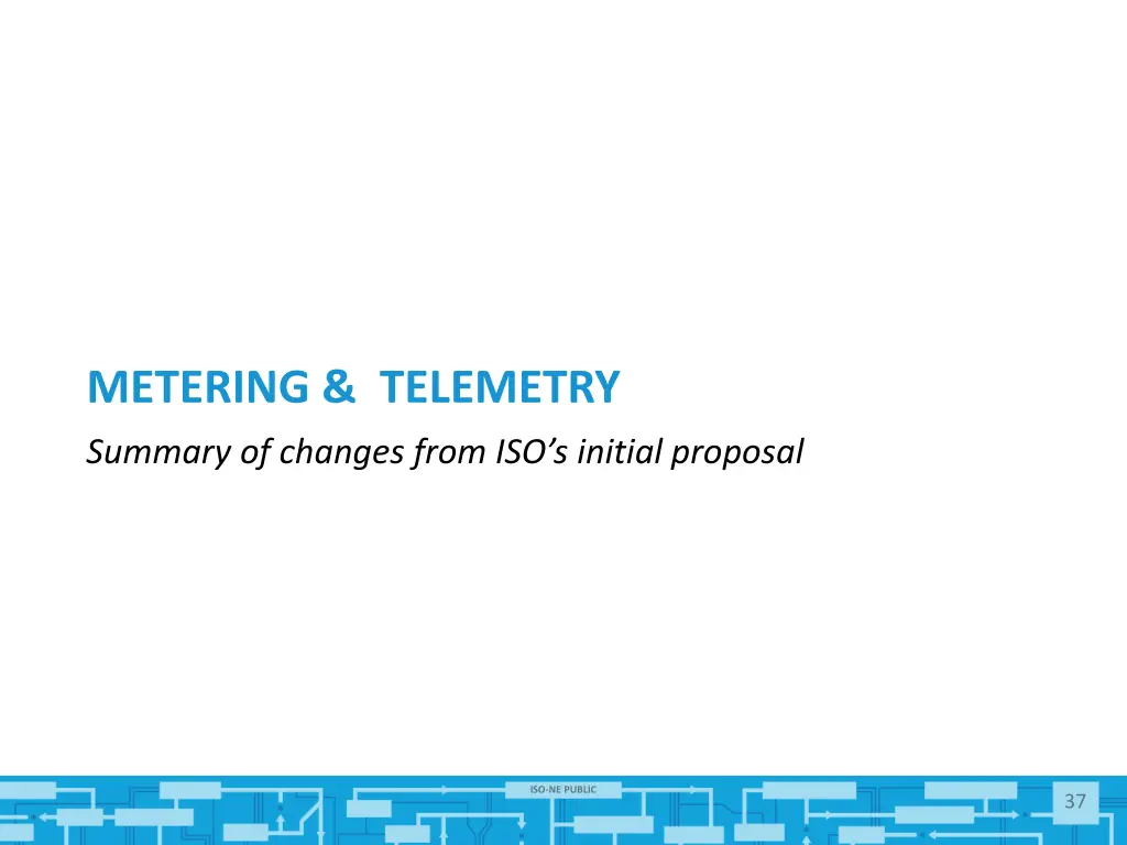 metering telemetry