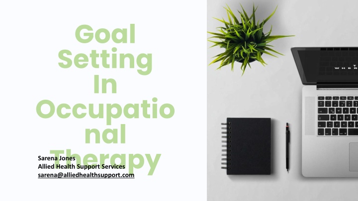 goal setting in occupatio nal therapy