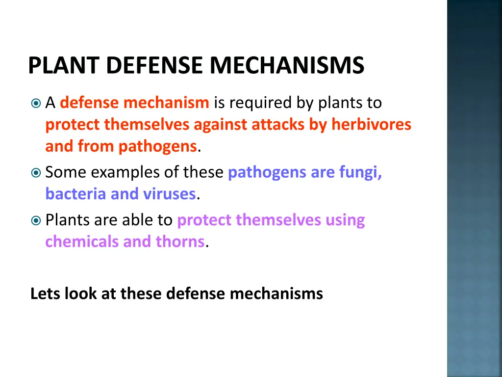 plant defense mechanisms