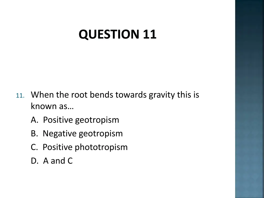 question 11