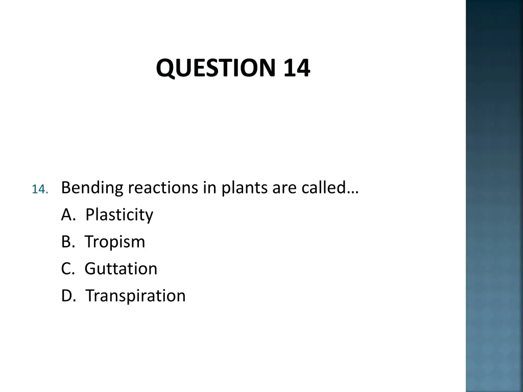 question 14