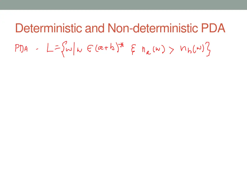 deterministic and non deterministic pda 4