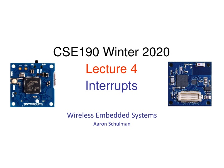 cse190 winter 2020 lecture 4 interrupts