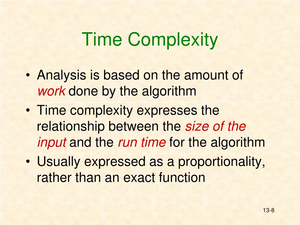 time complexity 3