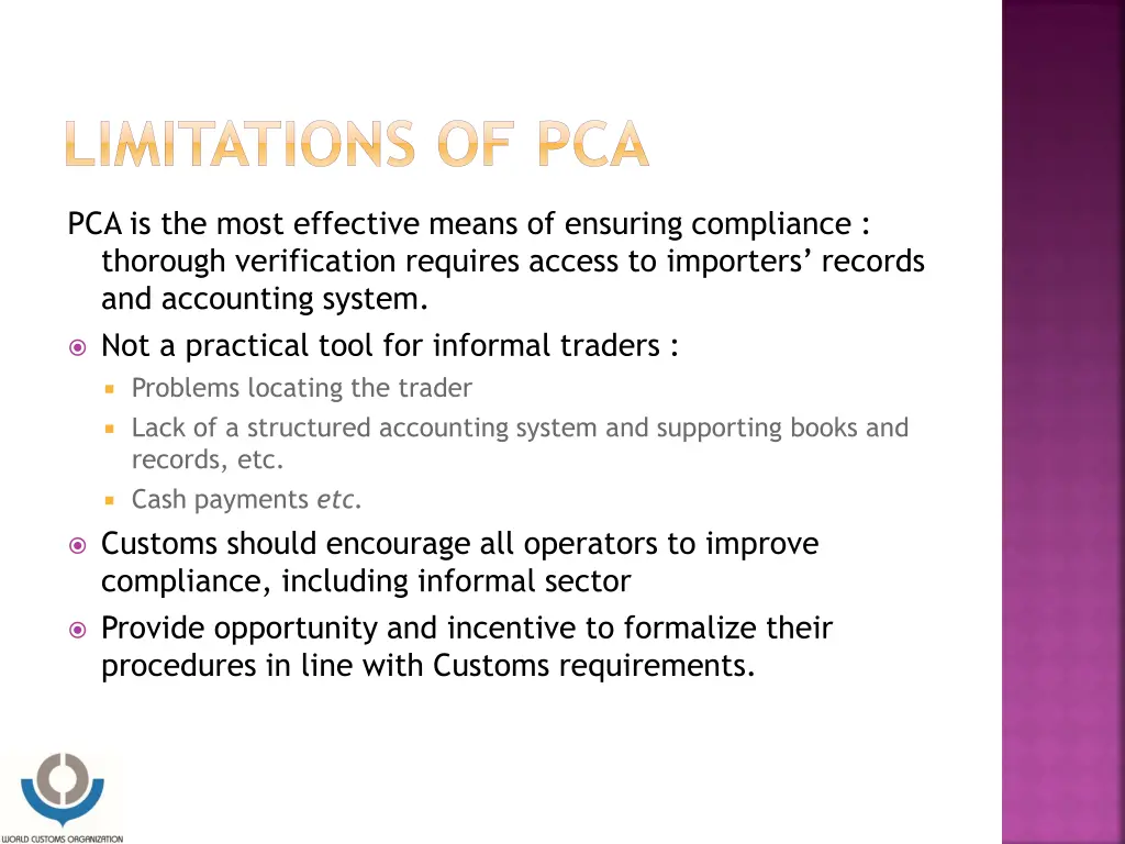 limitations of pca